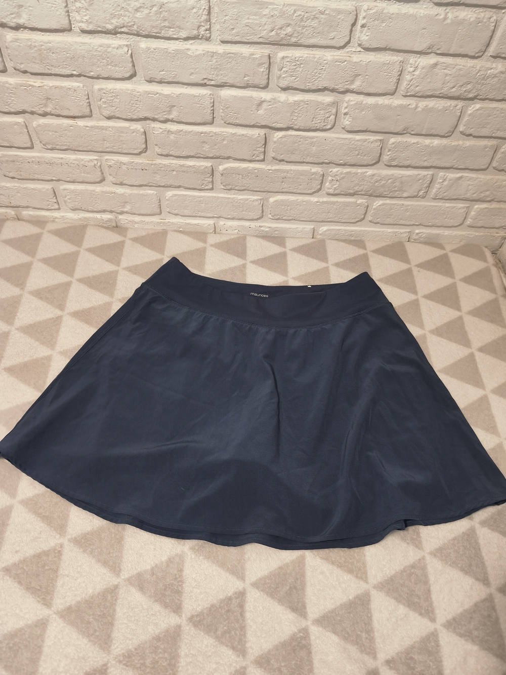 Maurices Navy Circle Skirt Size XL C1(12)